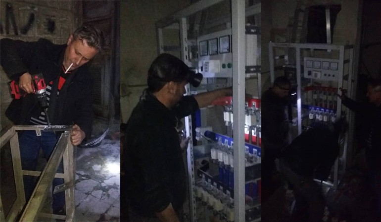 صيانة مراكز ووضعها بالخدمة في محافظة حلب