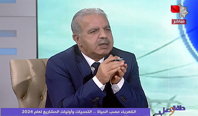استفسارات حول ملفات عديدة يجيب عنها وزير الكهرباء المهندس غسان الزامل في لقاء عبر الفضائية السورية