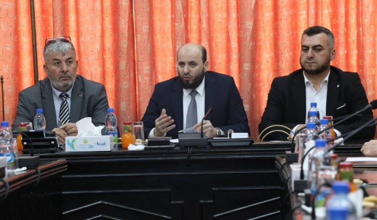 جولة لوزير الطاقة المهندس محمد البشير في مصفاة بانياس النفطية