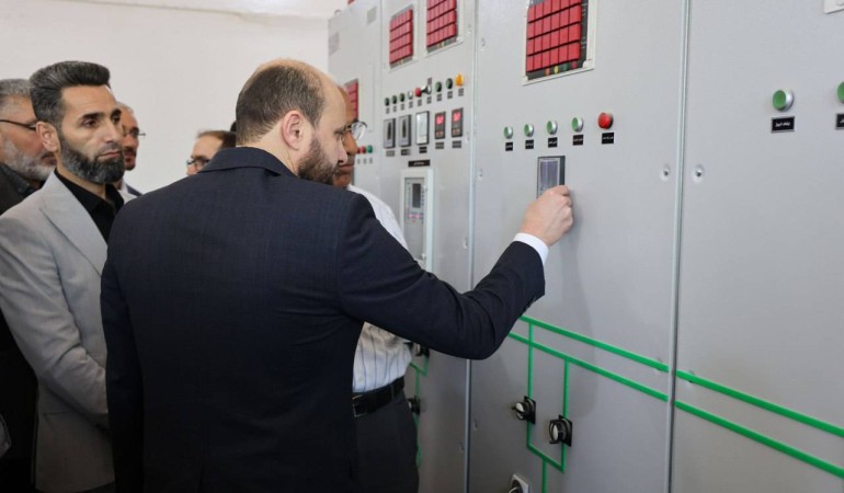 باستطاعة 30 ميغا فولط أمبير.. تدشين محطة عربين بريف دمشق