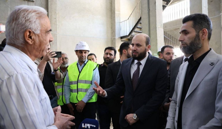  وزير الطاقة يفتتح محطة تحويل عربين بقدرة 30 ميغا فولت أمبير