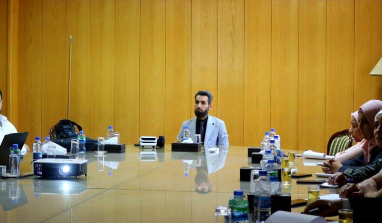 لوضع رؤى جديدة للتحول الرقمي.. المهندس أبو دي يجتمع مع شركة 