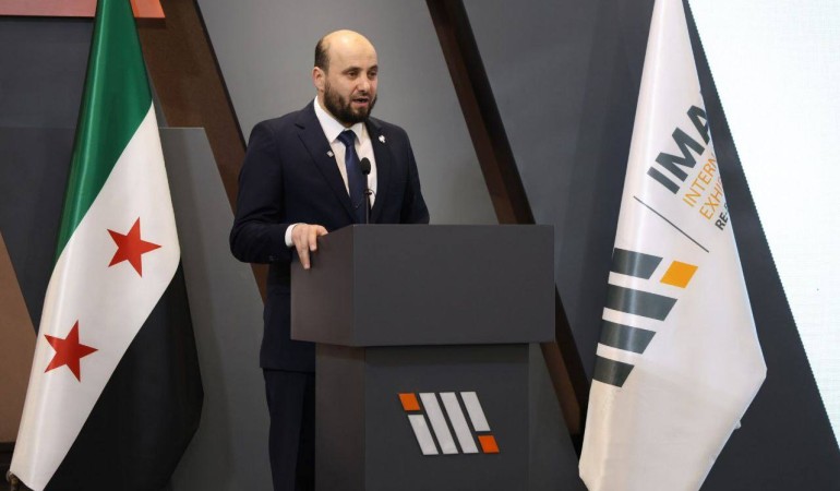 الوزير البشير خلال الإعلان عن معرض إعادة الإعمار:  سوريا تعود اليوم لترسم ملامح مستقبل مشرق لأبنائها