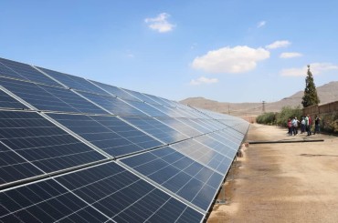 ربط مشروعي طاقة متجددة على الشبكة الكهربائية العامة في  ريف دمشق