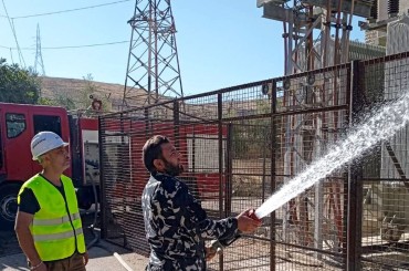 شركة كهرباء دمشق تواصل أعمال تركيب وصيانة عدد من مراكز التحويل وزيادة استطاعة المحولات