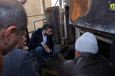 جولة تفقدية لوزير الكهرباء إلى المحطة الحرارية في السفيرة بريف حلب لمتابعة أعمال الصيانة والتأهيل في