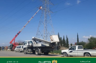 الكهرباء تعود لمحافظة اللاذقية