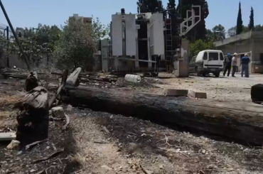 بعد تعرضها للاحتراق، إعادة تأهيل محطة تحويل باب النيرب في حلب