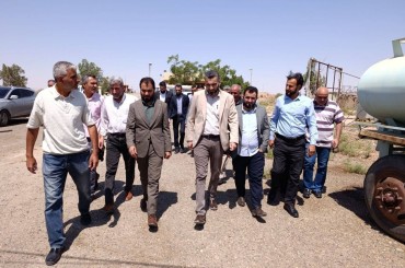 واقع الكهرباء في دير الزور ضمن جولة لمعاون وزير الطاقة لشؤون الكهرباء إلى المحافظة