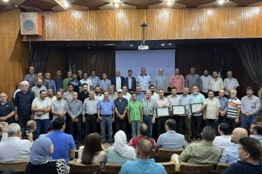 تكريم عدد من العاملين في شركة ريف دمشق