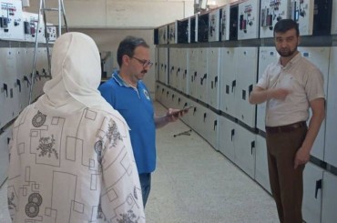 مدير كهرباء ريف دمشق يتفقد محطات التحويل المغذية للمنطقة الصناعية